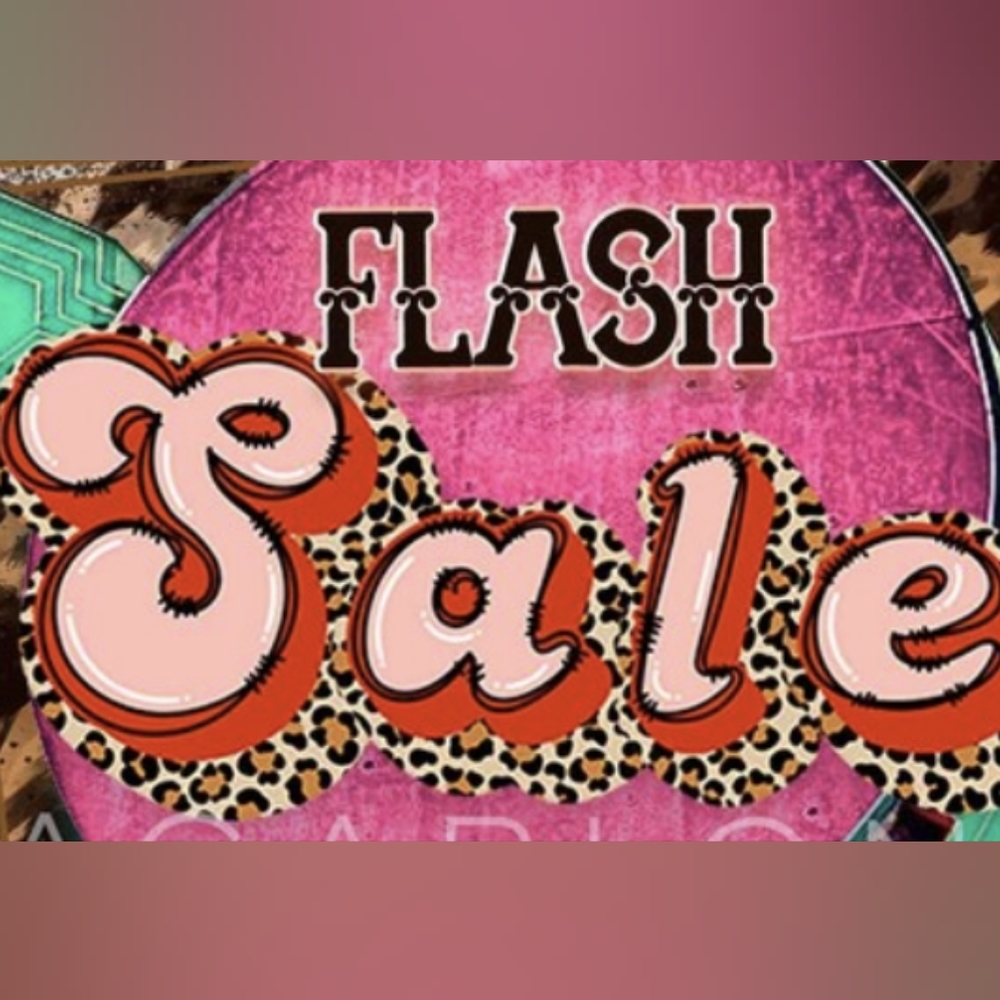 Flash Sale go to @youmesajous for great deals